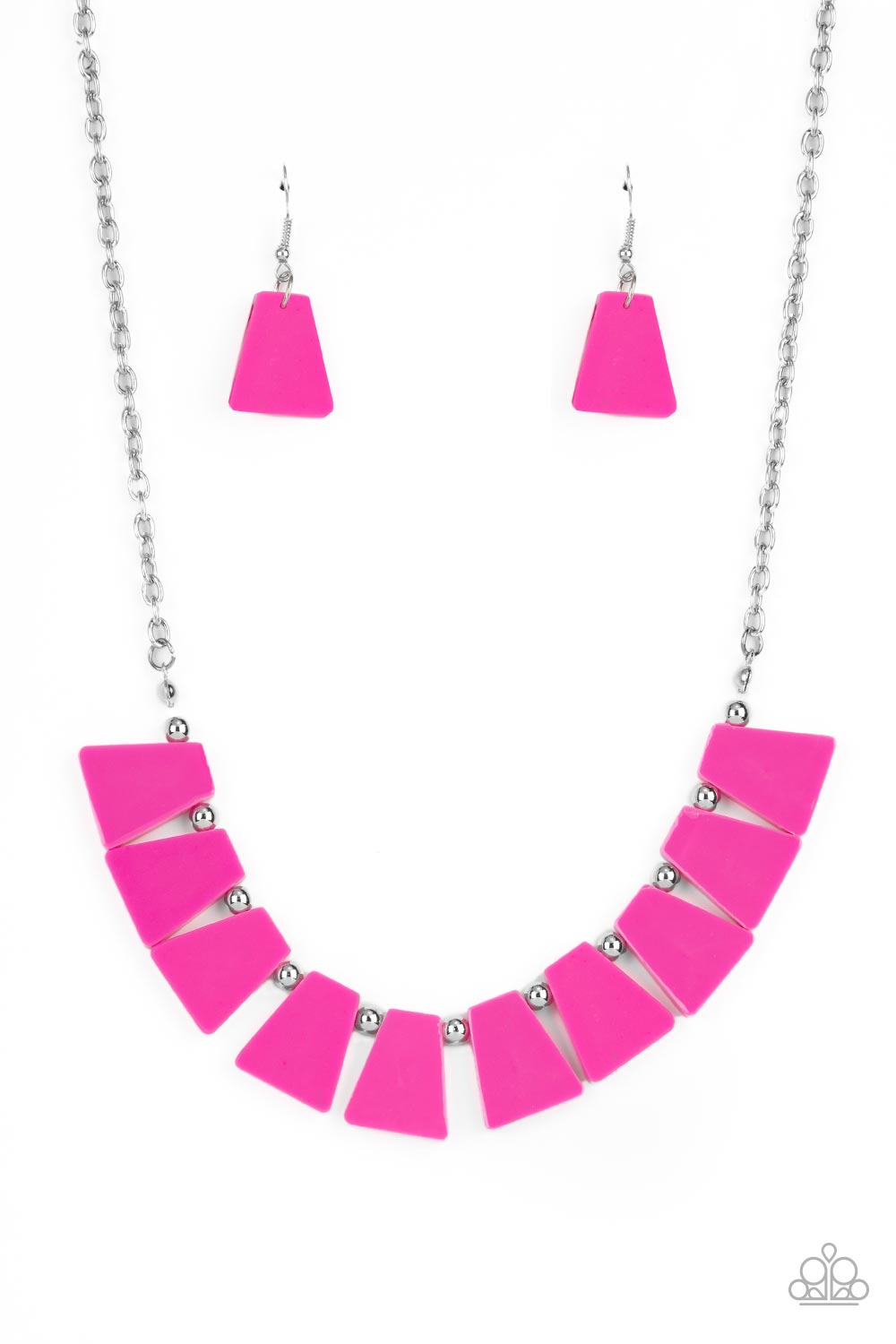 Paparazzi Vivaciously Versatile - Pink Necklace