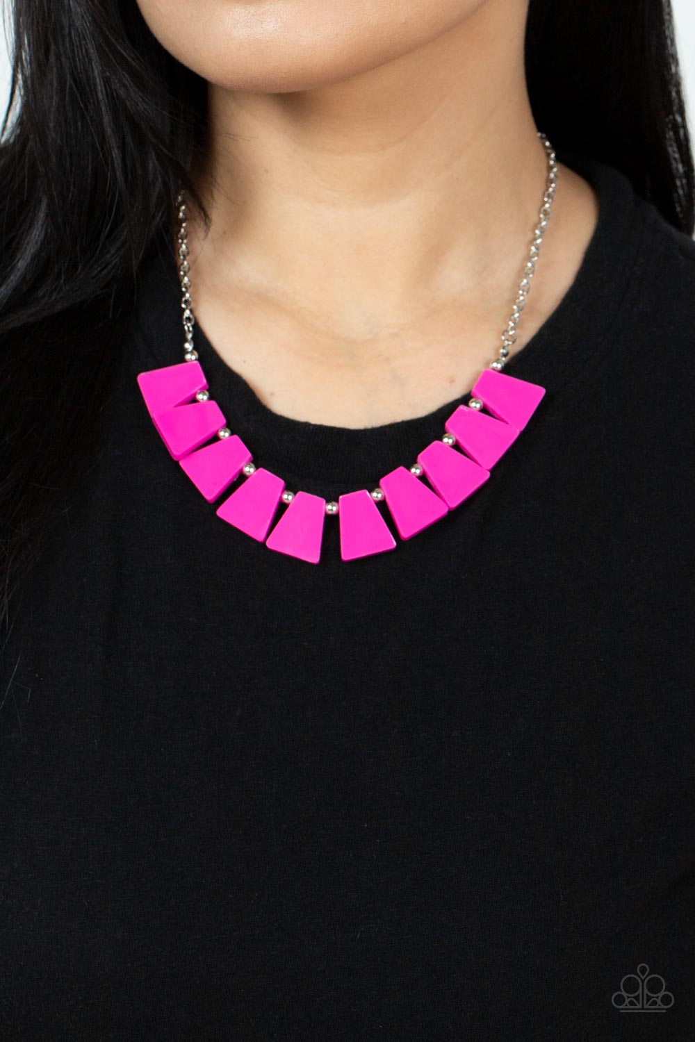 Paparazzi Vivaciously Versatile - Pink Necklace