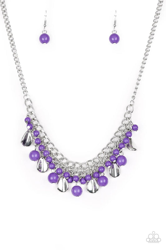 Paparazzi Summer Showdown - Purple Necklace