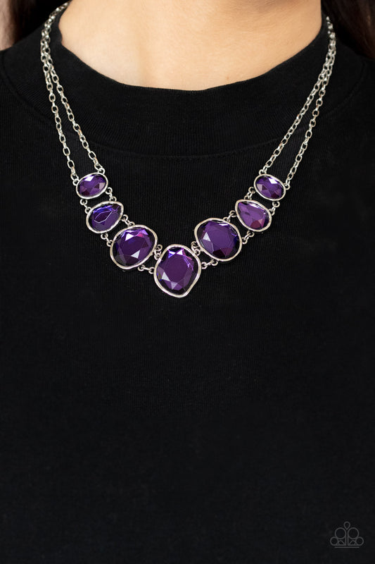 Paparazzi Absolute Admiration - Purple Necklace