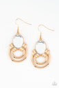 Paparazzi Real Queen - Gold Earrings