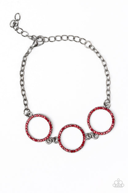 Paparazzi Dress The Part - Red Bracelet