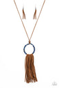 Paparazzi Namaste Mama - Blue Necklace