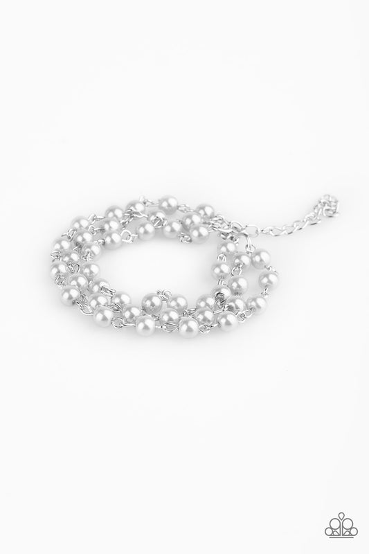 Paparazzi Stage Name - Silver Bracelet
