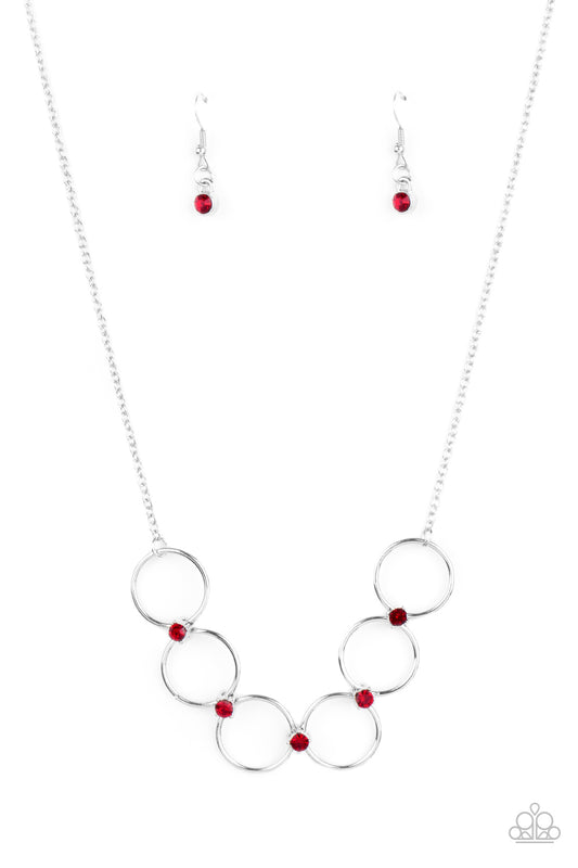 Paparazzi Regal Society - Red Necklace