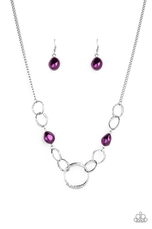 Paparazzi Lead Role - Purple Necklace