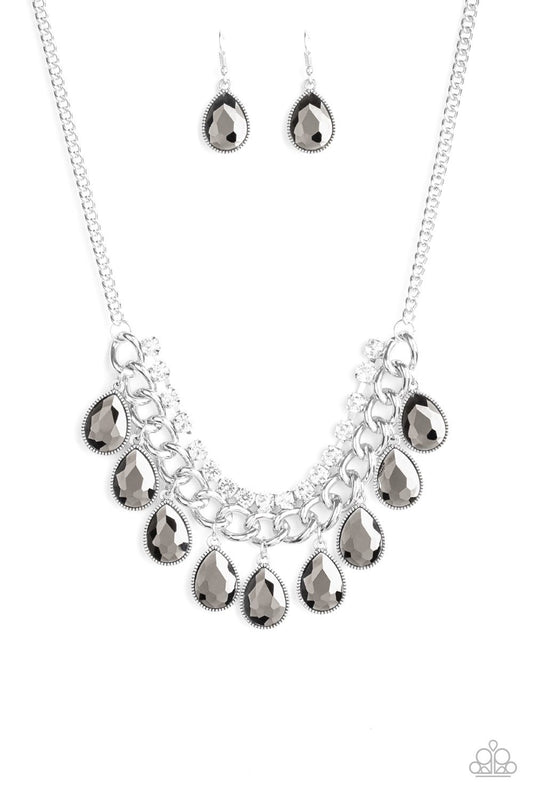 Paparazzi All Toget-HEIR Now - Silver Necklace