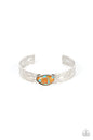 Paparazzi Gobi Glyphs - Brown Blue Bracelet