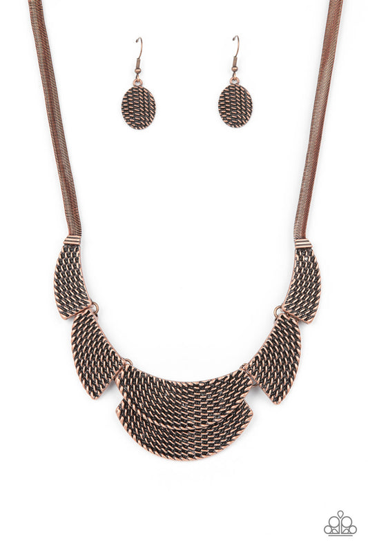 Paparazzi Empress Empire - Copper Necklace