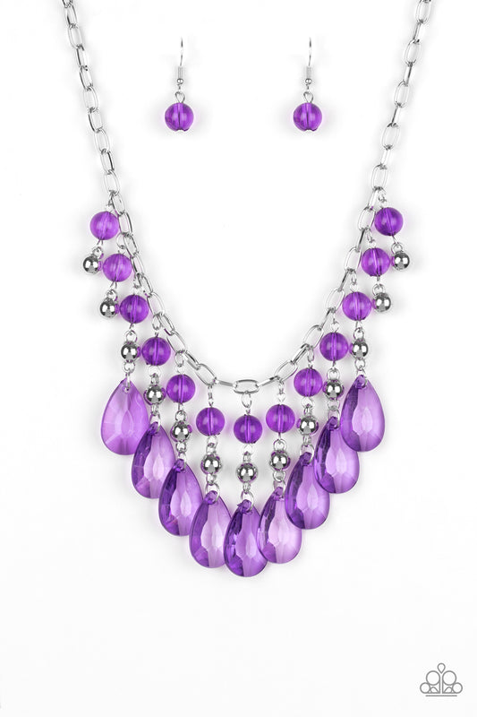 Paparazzi Beauty School Dropout - Purple Necklace