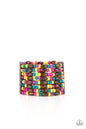 Paparazzi Tropical Nirvana - Multi Wooden Bracelet