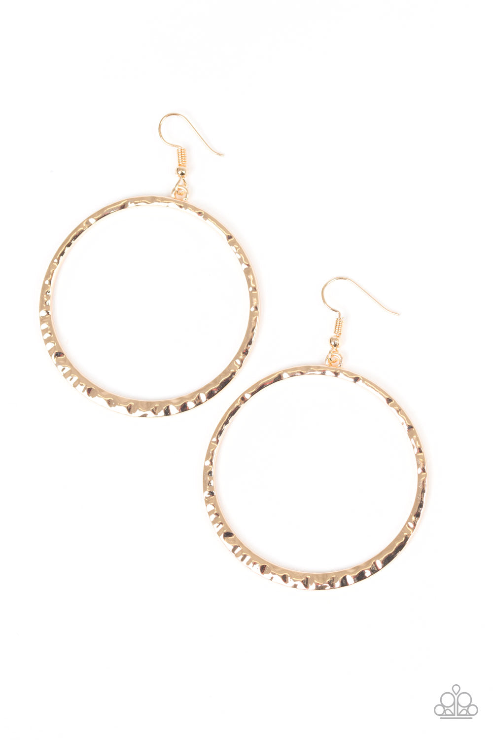 Paparazzi So Sleek - Gold Earrings