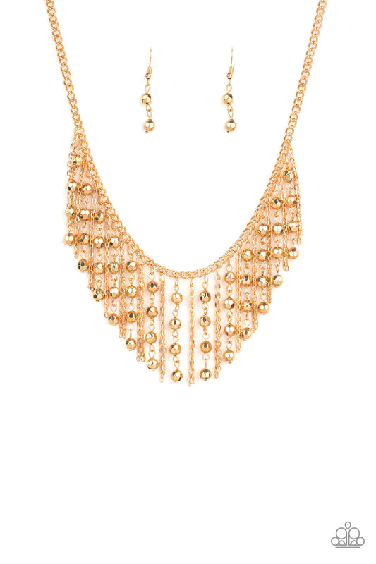 Paparazzi Rebel Remix - Gold Necklace