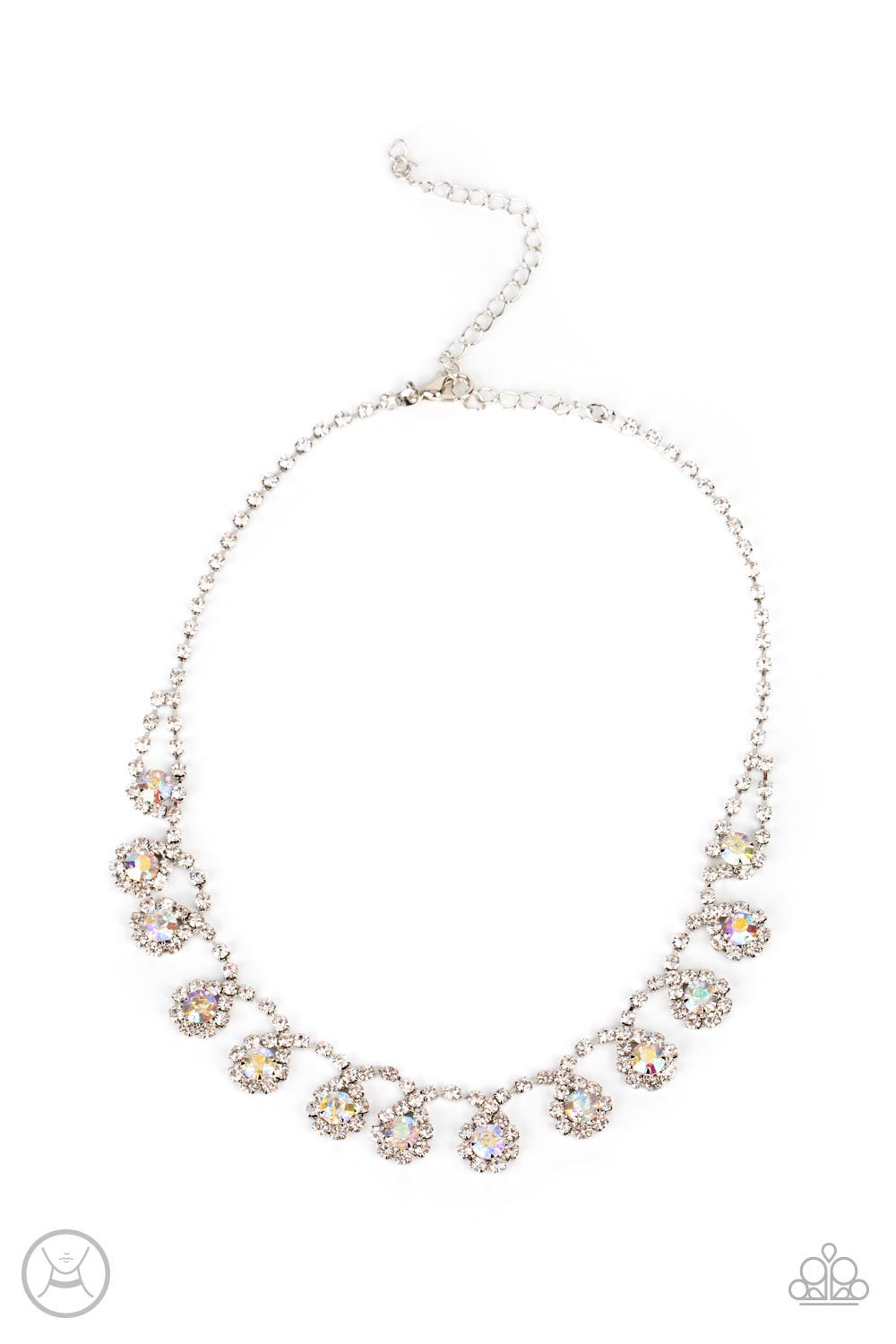 Paparazzi Princess Prominence - Multi Iridescent Necklace