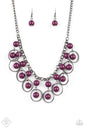 Paparazzi Really Rococo - Purple Necklace